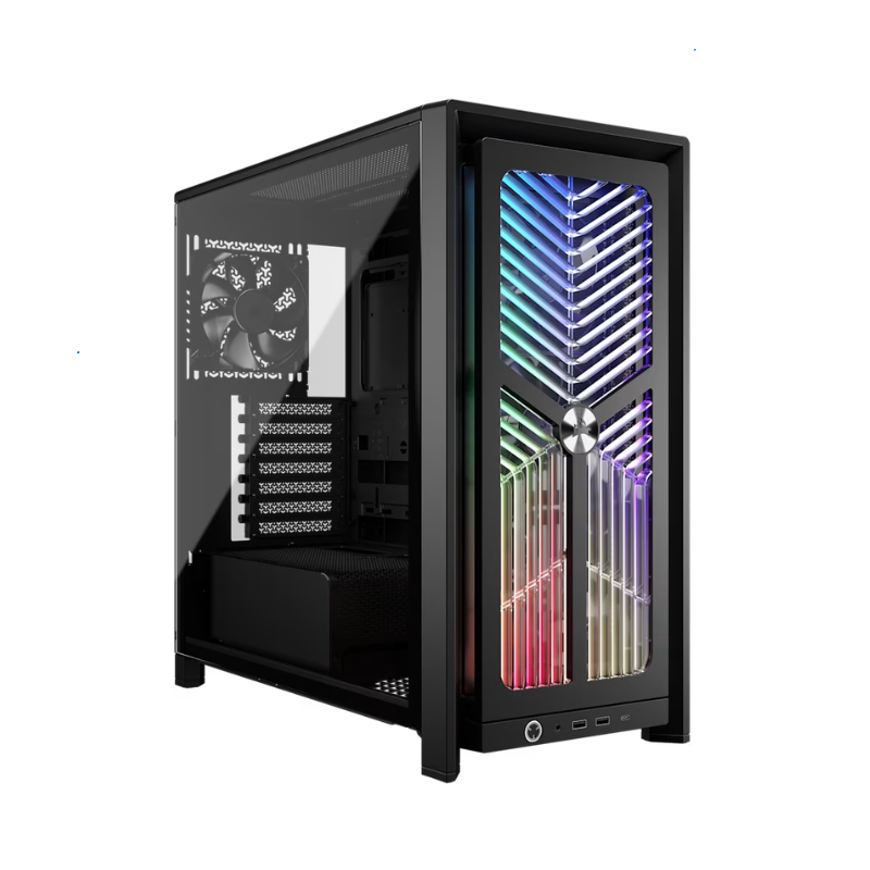 Gabinete Corsair FRAME 4000X RS Mid-Tower TG Fan x3 Black Gabinete Corsair FRAME 4000X RS Mid-Tower TG Fan x3 Black