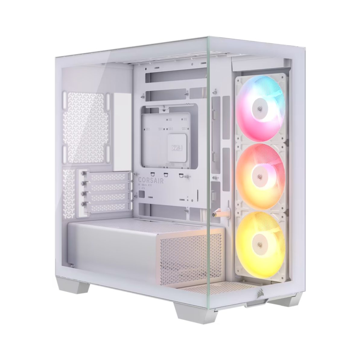 Gabinete Corsair FRAME 2800X RS-R ARGB Mini-Tower TG White Gabinete Corsair FRAME 2800X RS-R ARGB Mini-Tower TG White