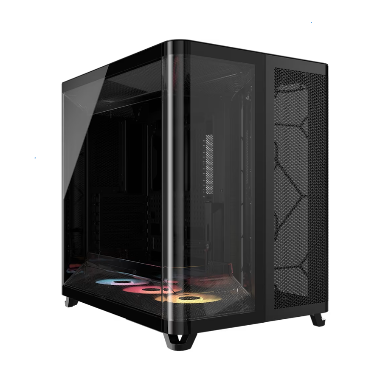 Gabinete Corsair AIR 5400 RS ARGB Mid-Tower TG Black