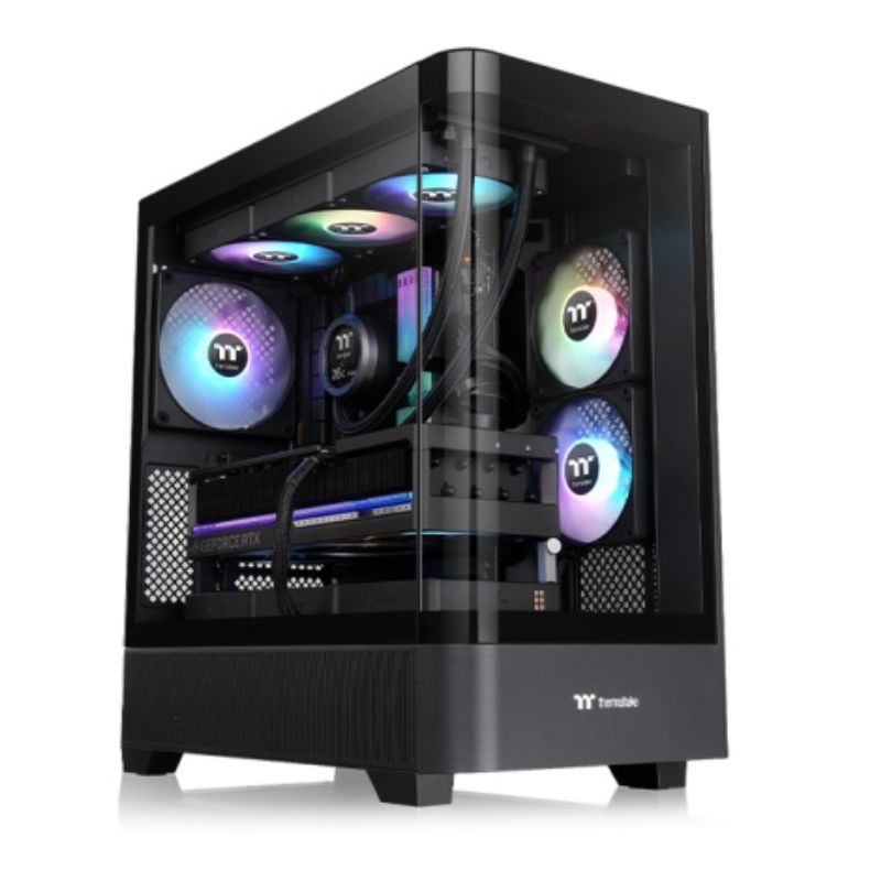 Gabinete TT View 290 TG ARGB Mid-Tower Black Gabinete TT View 290 TG ARGB Mid-Tower Black