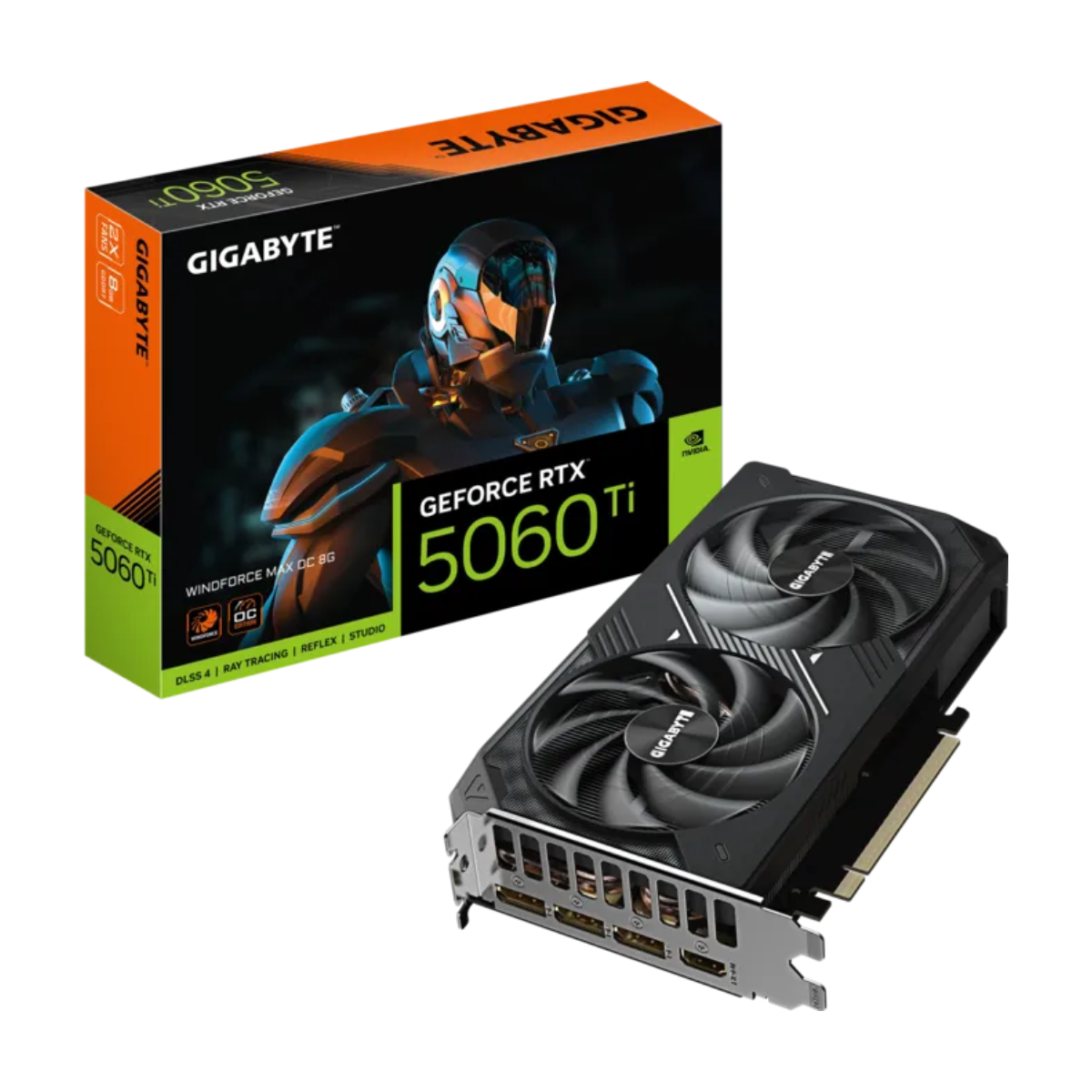 VGA Gigabyte GeForce RTX 5060 Ti WINDFORCE MAX OC 8G VGA Gigabyte GeForce RTX 5060 Ti WINDFORCE MAX OC 8G