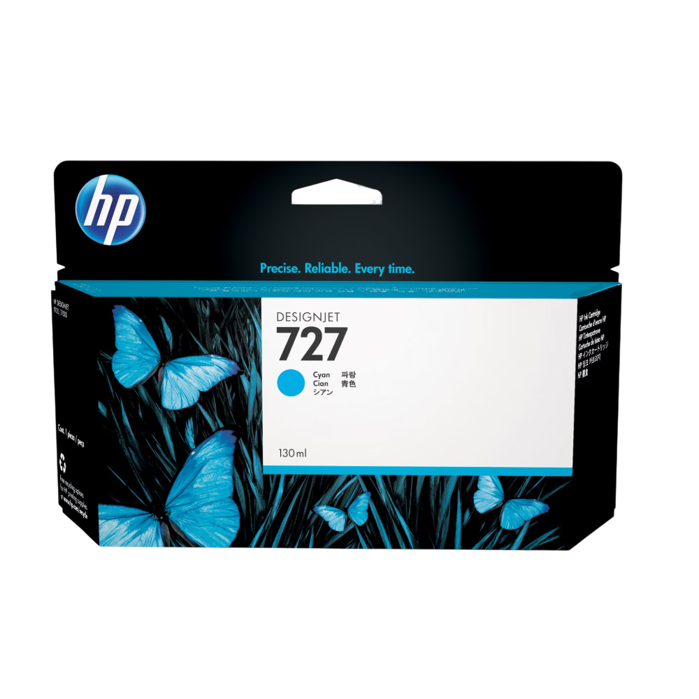 B3P19A HP 727 130-ml Cyan Designjet Ink B3P19A HP 727 130-ml Cyan Designjet Ink