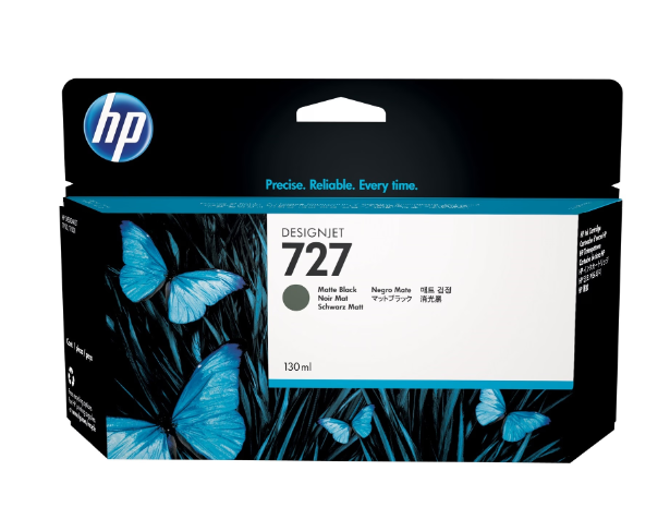 B3P22A HP 727-130ml Matte Black Designjet ink B3P22A HP 727-130ml Matte Black Designjet ink