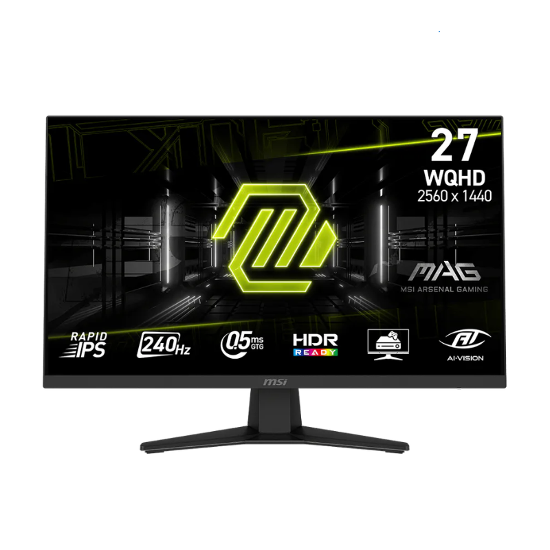 Monitor Gamer MSI 27″ QHD Rapid IPS 240Hz 0.5ms Flat 2xHDMI + 1xDP (II) Monitor Gamer MSI 27″ QHD Rapid IPS 240Hz 0.5ms Flat 2xHDMI + 1xDP (II)