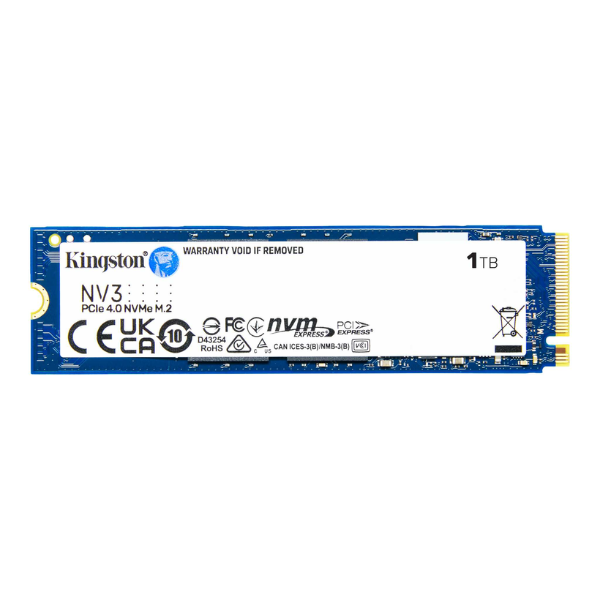 Disco SSD M.2 KINGSTON SNV3S 1000GB NVMe PCIe 4.0 Disco SSD M.2 KINGSTON SNV3S 1000GB NVMe PCIe 4.0