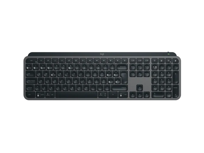 Teclado Logitech Wireless MX Keys Graphite Spanish 920-011561 Teclado Logitech Wireless MX Keys Graphite Spanish 920-011561