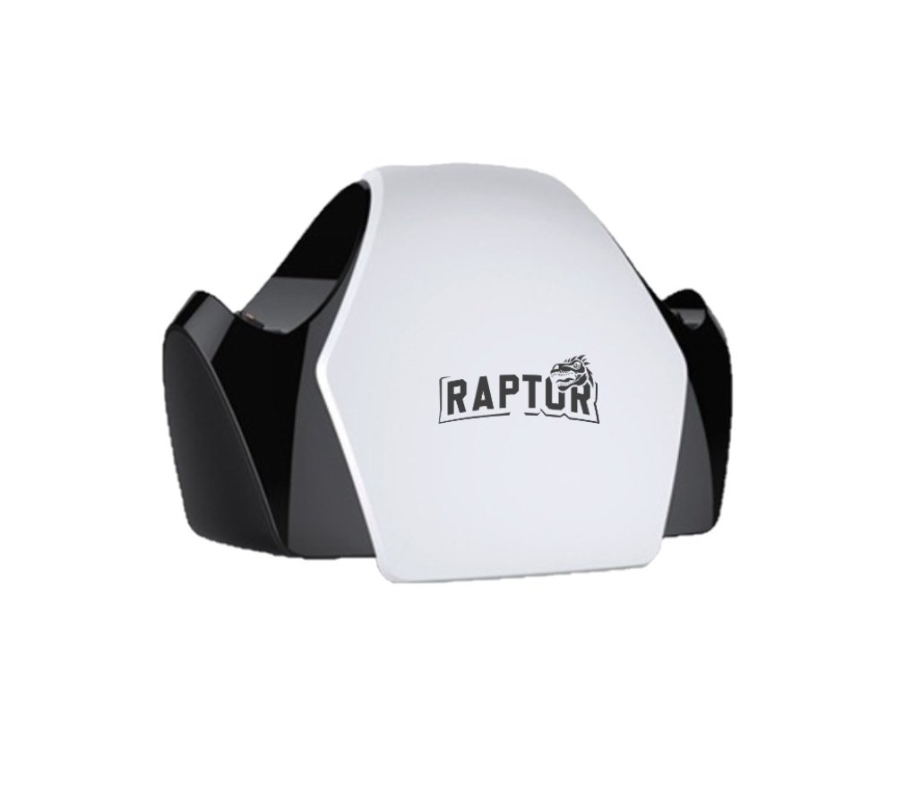 Base Cargadora Raptor Dock p/control PS5 Blanca Base Cargadora Raptor Dock p/control PS5 Blanca