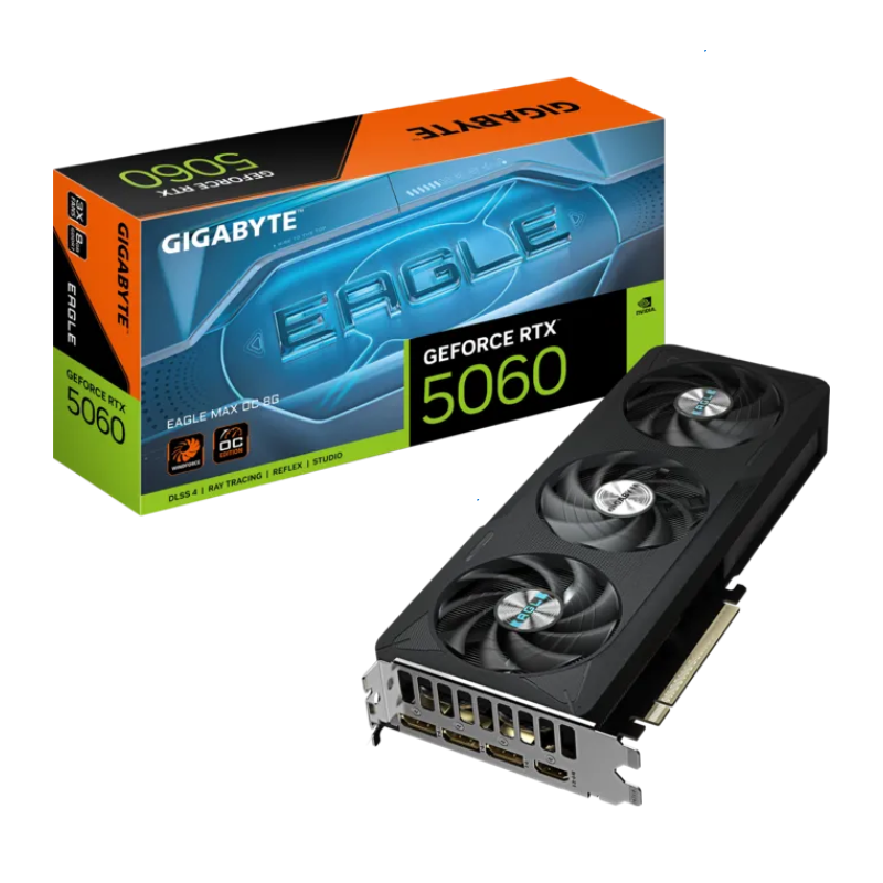 VGA Gigabyte GeForce RTX 5060 EAGLE OC MAX OC 8G