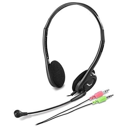 Auricular c/ Microfono Genius HS-200C Auricular c/ Microfono Genius HS-200C