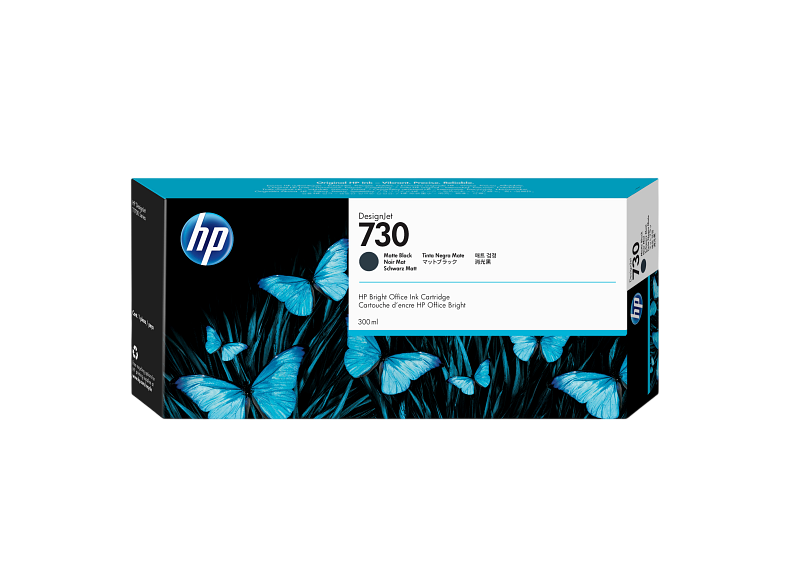 P2V71A HP 730 300-ml Matte Black Ink P2V71A HP 730 300-ml Matte Black Ink