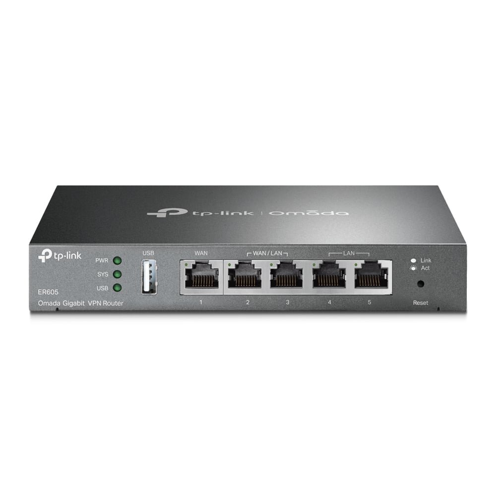 ER605 Router 5 ptos Multiwan Omada Gigabit VPN ER605 Router 5 ptos Multiwan Omada Gigabit VPN