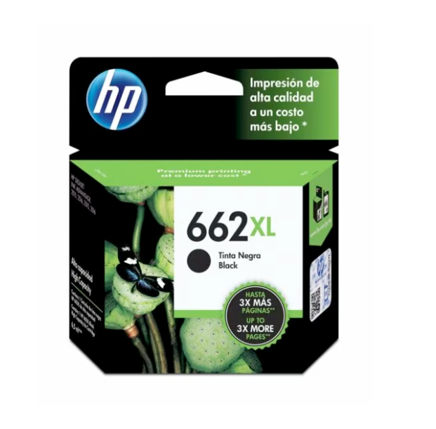 CZ105AL HP 662XL Black Ink Cartridge CZ105AL HP 662XL Black Ink Cartridge