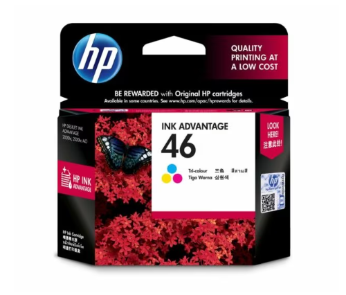 CZ638AL HP 46 Tri-color Ink Cartridge CZ638AL HP 46 Tri-color Ink Cartridge
