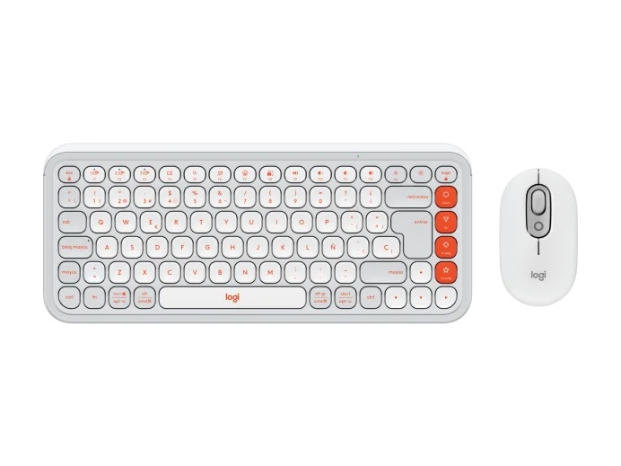 Teclado+Mouse Logitech Pop Icon White 920-013055 Teclado+Mouse Logitech Pop Icon White 920-013055