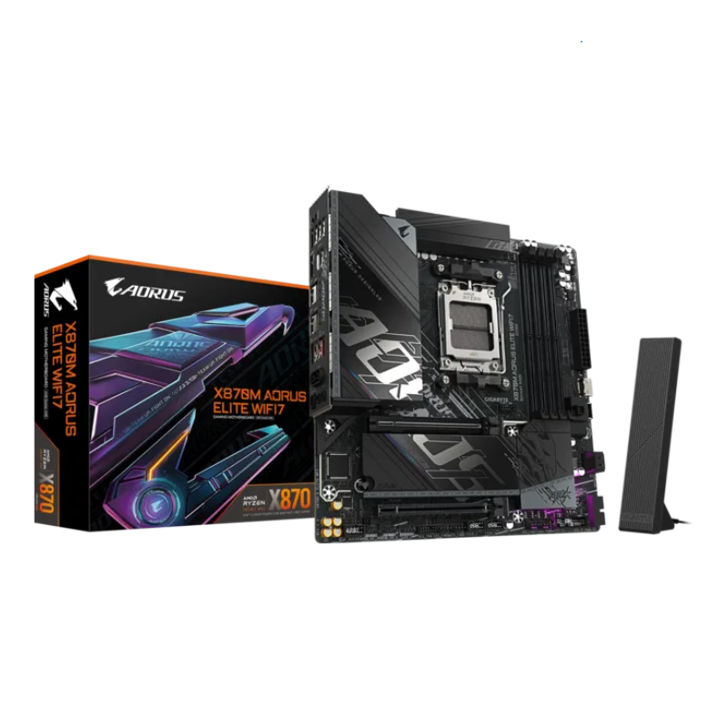 Mother Gigabyte X870M A ELITE WF7 DDR5 AM5 (Serie 7000/8000/9000) Mother Gigabyte X870M A ELITE WF7 DDR5 AM5 (Serie 7000/8000/9000)