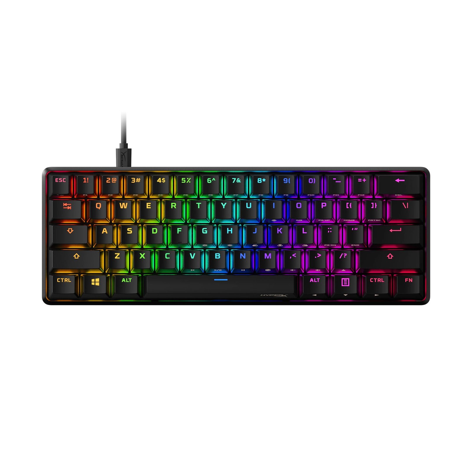 Teclado HyperX Alloy Origins 60 Switch HyperX HKBO1S-RB-US/G Teclado HyperX Alloy Origins 60 Switch HyperX HKBO1S-RB-US/G