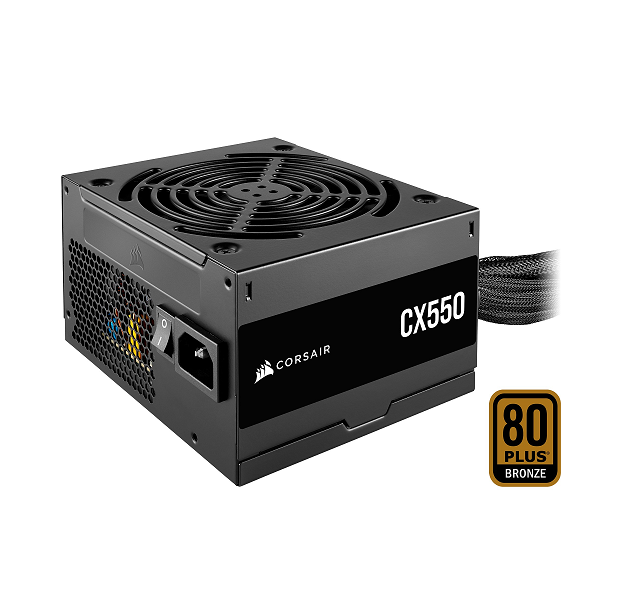 Fuente Corsair CX550 550W 80 Plus Bronze Fuente Corsair CX550 550W 80 Plus Bronze