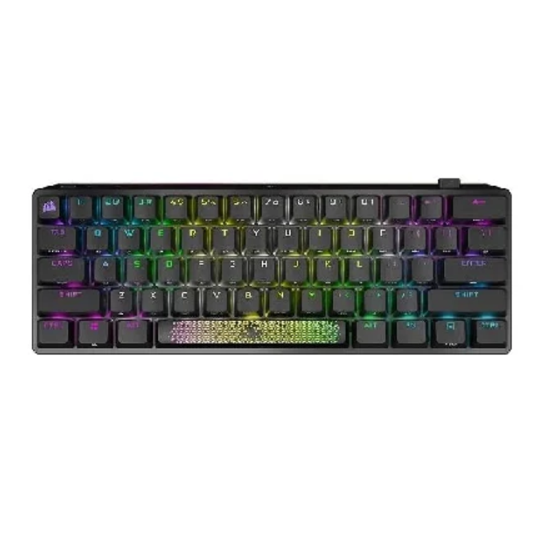 Teclado Corsair K70 PRO Mini Wireless RGB 60 Mecanico Cherry MX Black PBT Teclado Corsair K70 PRO Mini Wireless RGB 60 Mecanico Cherry MX Black PBT