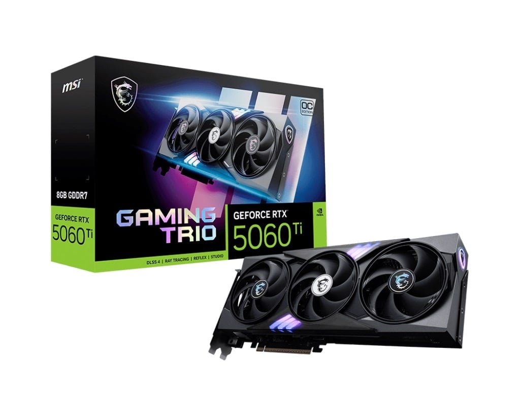 VGA MSI GeForce RTX 5060 Ti 8G GAMING TRIO OC VGA MSI GeForce RTX 5060 Ti 8G GAMING TRIO OC