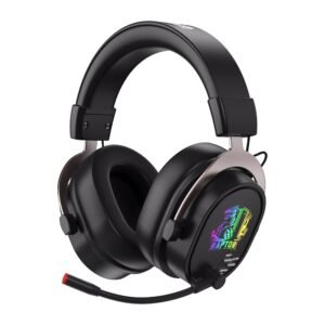Auricular Gamer Raptor Inferno PRO X 7.1 Wireless c/Dongle Negro Auricular Gamer Raptor Inferno PRO X 7.1 Wireless c/Dongle Negro
