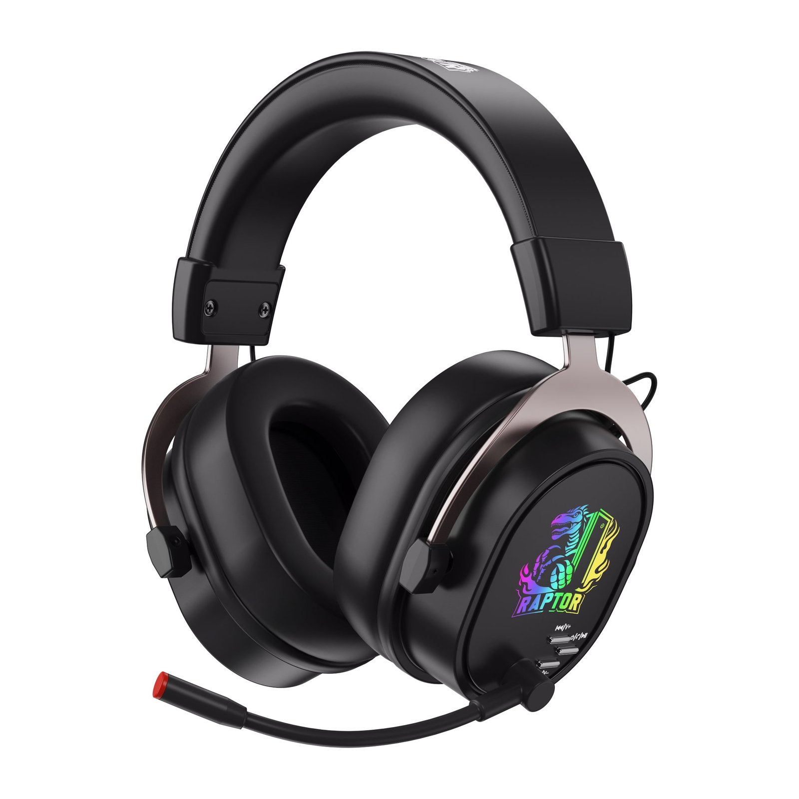 Auricular Gamer Raptor Inferno PRO X 7.1 Wireless c/Dongle Negro
