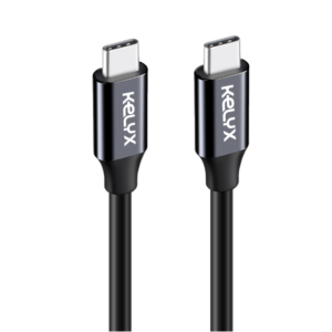 Cable Kelyx USB Type C a Type C 65W / 10Gbp – 4K ULTRA HD 1mt