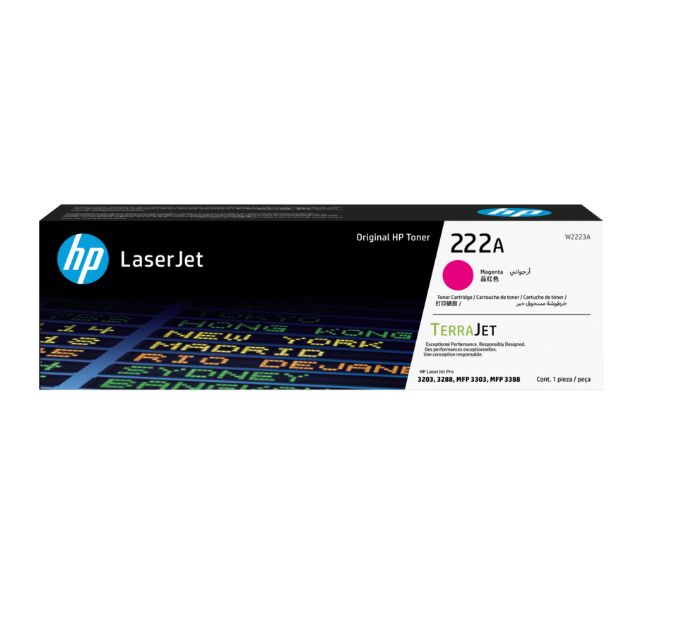 W2223A HP 222A Mag LJ Toner Cartridge W2223A HP 222A Mag LJ Toner Cartridge