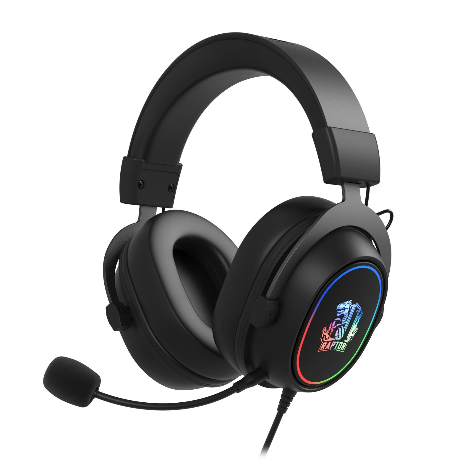 Auricular Gamer Raptor Inferno PRO RGB 7.1 USB Negro Auricular Gamer Raptor Inferno PRO RGB 7.1 USB Negro