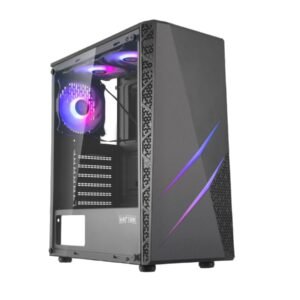 Gabinete Raptor Blaze Force V2 TG Mid-Tower RGB Fan x3 w/button control Gabinete Raptor Blaze Force V2 TG Mid-Tower RGB Fan x3 w/button control