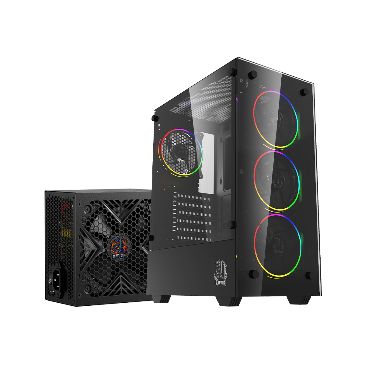 Pc Gamer Raptor Sentinel c/Fuente Raptor Volt 500W 80+ Bronze Pc Gamer Raptor Sentinel c/Fuente Raptor Volt 500W 80+ Bronze