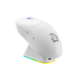 Mouse Gamer Raptor Storm Grip Wireless 4 botones 24000dpi c/base cargadora White Mouse Gamer Raptor Storm Grip Wireless 4 botones 24000dpi c/base cargadora White