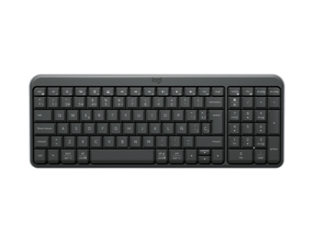 Teclado Logitech Bluetooth K250 Pebble Graphite 920-013445 Teclado Logitech Bluetooth K250 Pebble Graphite 920-013445