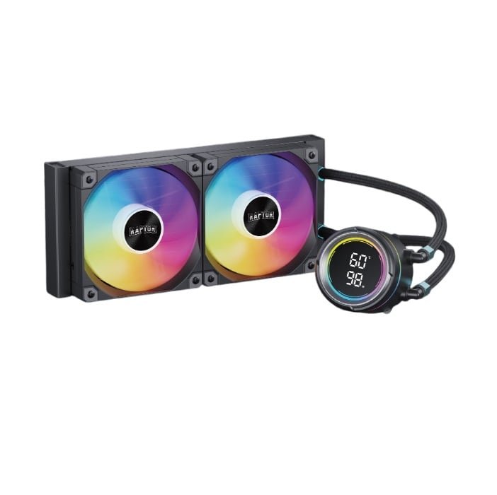 Water Cooling Raptor Aqua Pro 240 Display 2x CPU Cooler 240mm Negro Water Cooling Raptor Aqua Pro 240 Display 2x CPU Cooler 240mm Negro