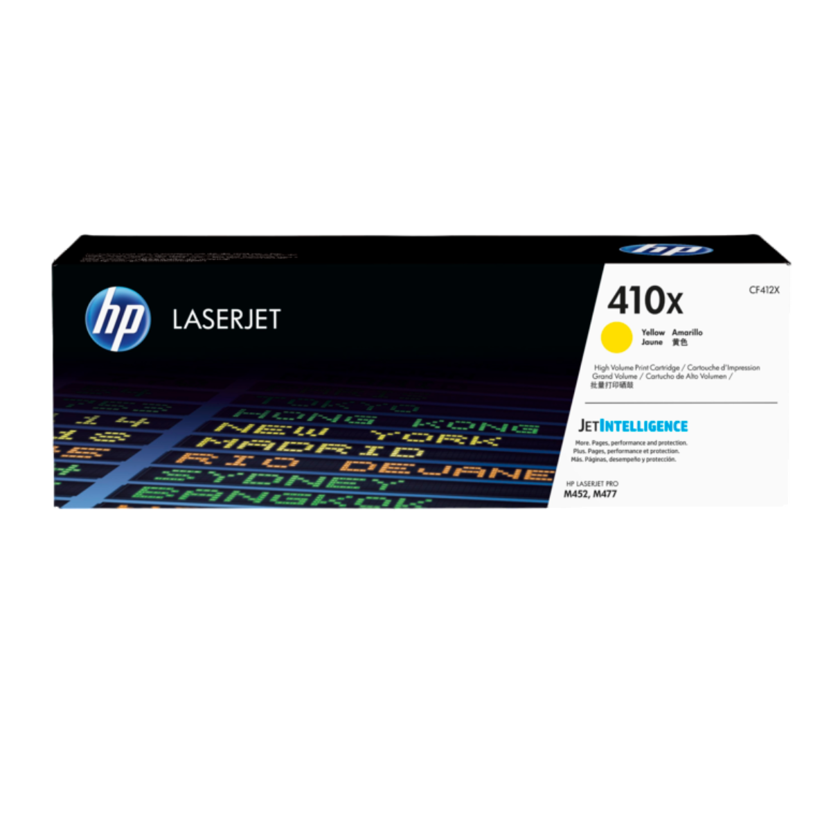 HP TONER 410X Yellow CF412X HP TONER 410X Yellow CF412X