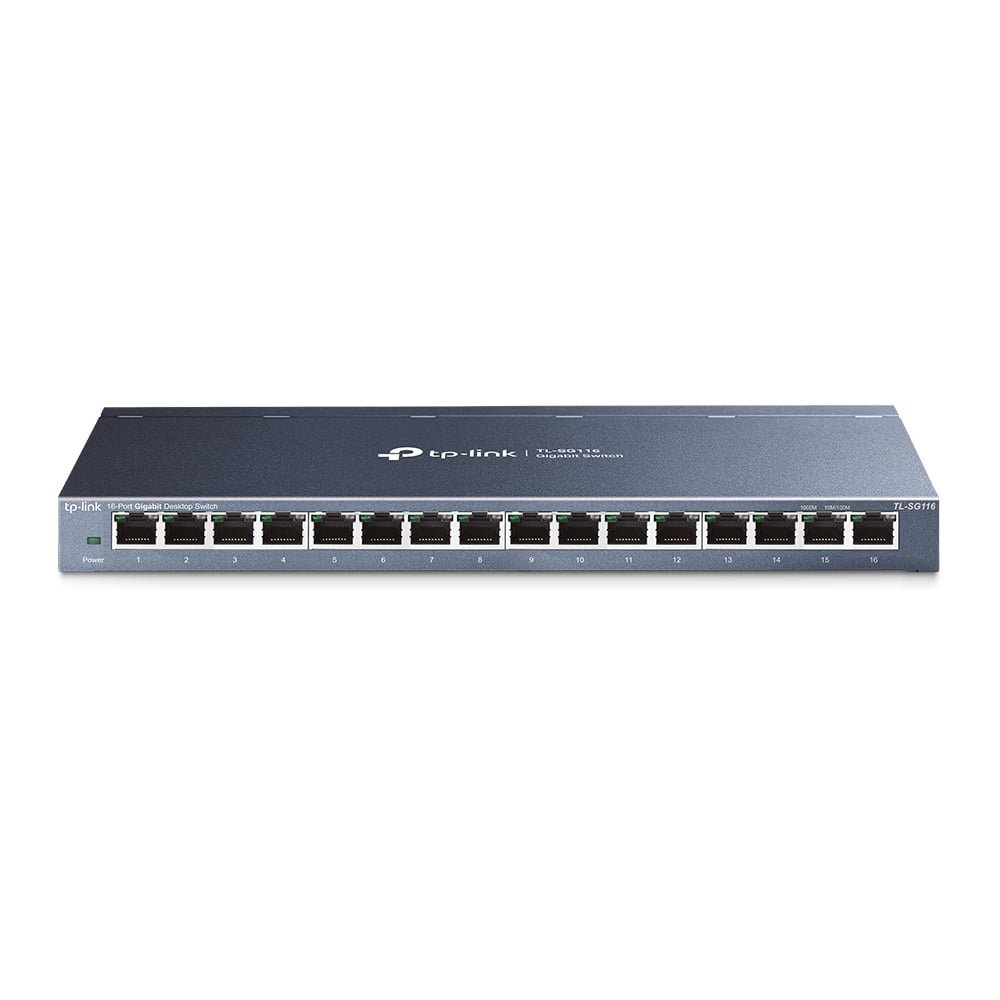 TL-SG116 Switch 16P TpLink Gigabit No Gestionable TL-SG116 Switch 16P TpLink Gigabit No Gestionable