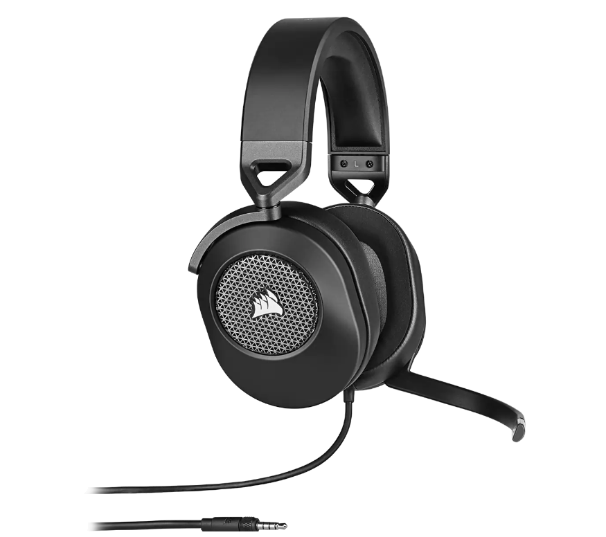 Auricular Corsair HS65 Gaming Surround 7.1 Carbon Auricular Corsair HS65 Gaming Surround 7.1 Carbon
