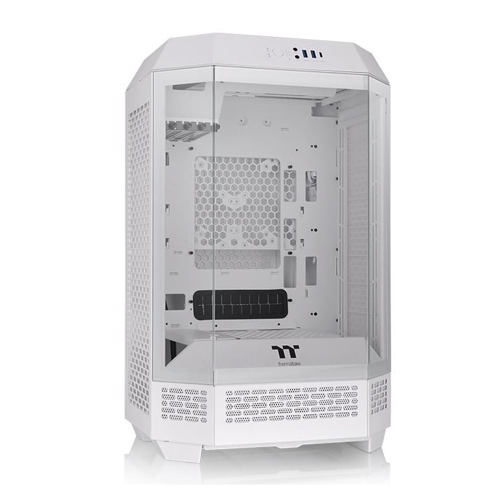 Gabinete TT The Tower 300 Mid-Tower TG x3 Fan x2 Snow White Gabinete TT The Tower 300 Mid-Tower TG x3 Fan x2 Snow White