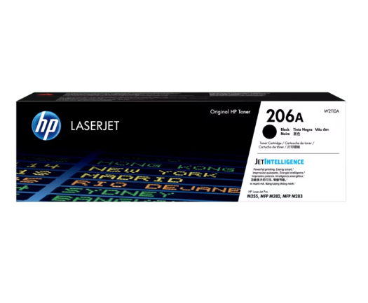 W2110A HP 206A Black LaserJet Toner Cartridge