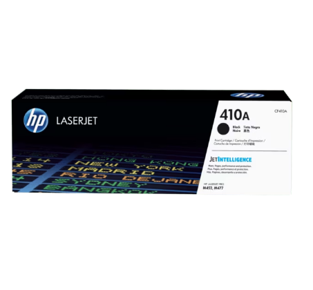 CF410A HP 410A Black LaserJet Toner Cartridge CF410A HP 410A Black LaserJet Toner Cartridge