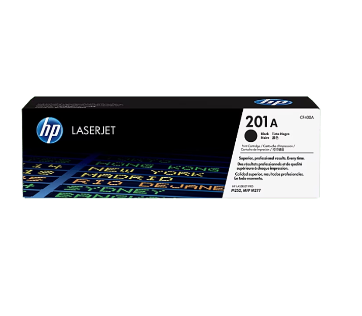 CF400A HP 201A Black LaserJet Toner Cartridge CF400A HP 201A Black LaserJet Toner Cartridge