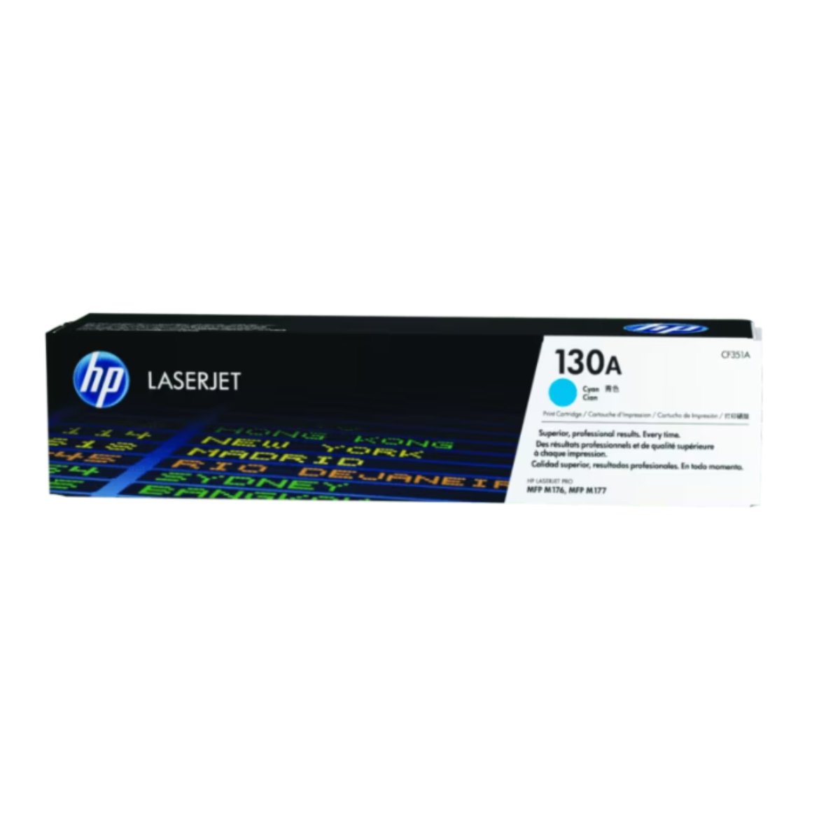 CF351A HP 130A M153/M176/M177 Cyan LJ Toner Crtg CF351A HP 130A M153/M176/M177 Cyan LJ Toner Crtg