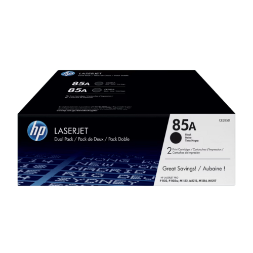 CE285AD HP 85A Blk Dual Pack LJ Toner Cartridge CE285AD HP 85A Blk Dual Pack LJ Toner Cartridge