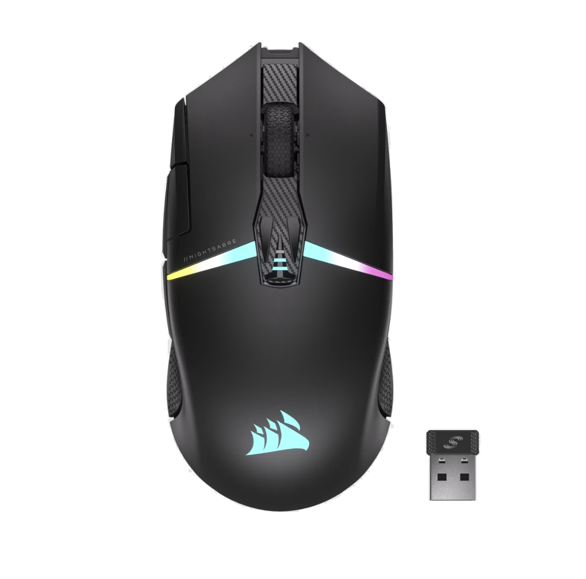 Mouse Corsair Nightsabre Wireless RGB 11 botones Mouse Corsair Nightsabre Wireless RGB 11 botones
