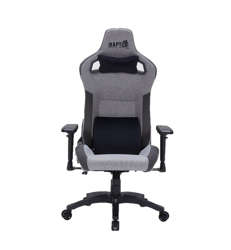 Silla Gamer Raptor Throne R20 Tela Gris Silla Gamer Raptor Throne R20 Tela Gris