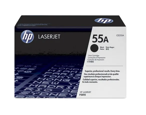 HP LaserJet 55A Toner Cartridge LJ P3015 CE255A HP LaserJet 55A Toner Cartridge LJ P3015 CE255A