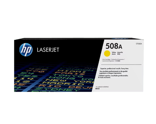 HP 508A Yellow Original LaserJet Toner CF362A HP 508A Yellow Original LaserJet Toner CF362A