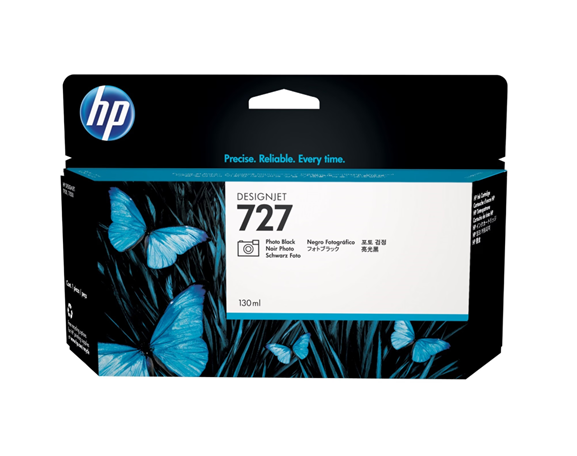 B3P23A HP 727 130-ml Photo Black Designjet B3P23A HP 727 130-ml Photo Black Designjet