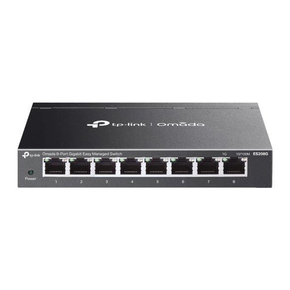 ES208G Switch Gigabit Easy Managed 8 Puertos Omada