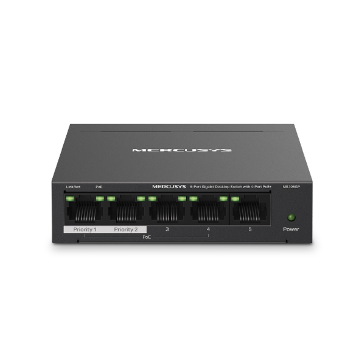 MS105GP Switch Giga 5P Mercusys MiniDesktop con 4P POE MS105GP Switch Giga 5P Mercusys MiniDesktop con 4P POE