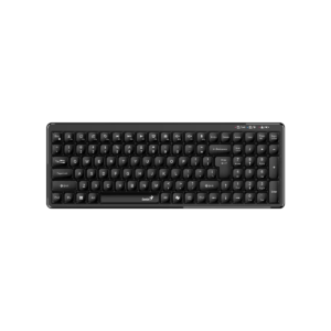Teclado Genius LuxeMate Q7100 AI SP Black BT+2.4GHZ,KB